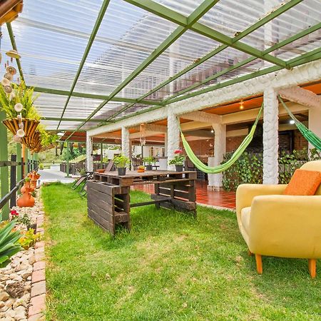 Cabana Tipo Glamping Savieza Life Experience Nemocon Eksteriør billede