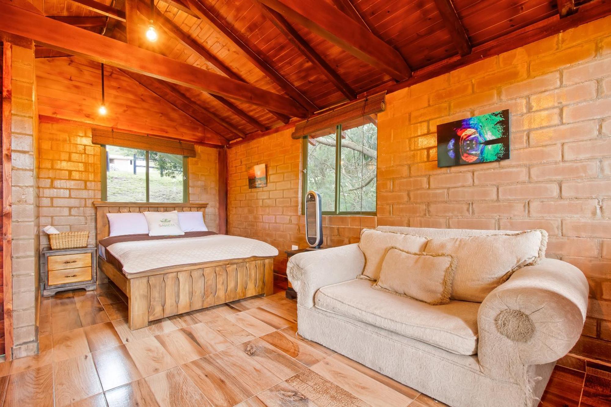 Cabana Tipo Glamping Savieza Life Experience Nemocon Eksteriør billede